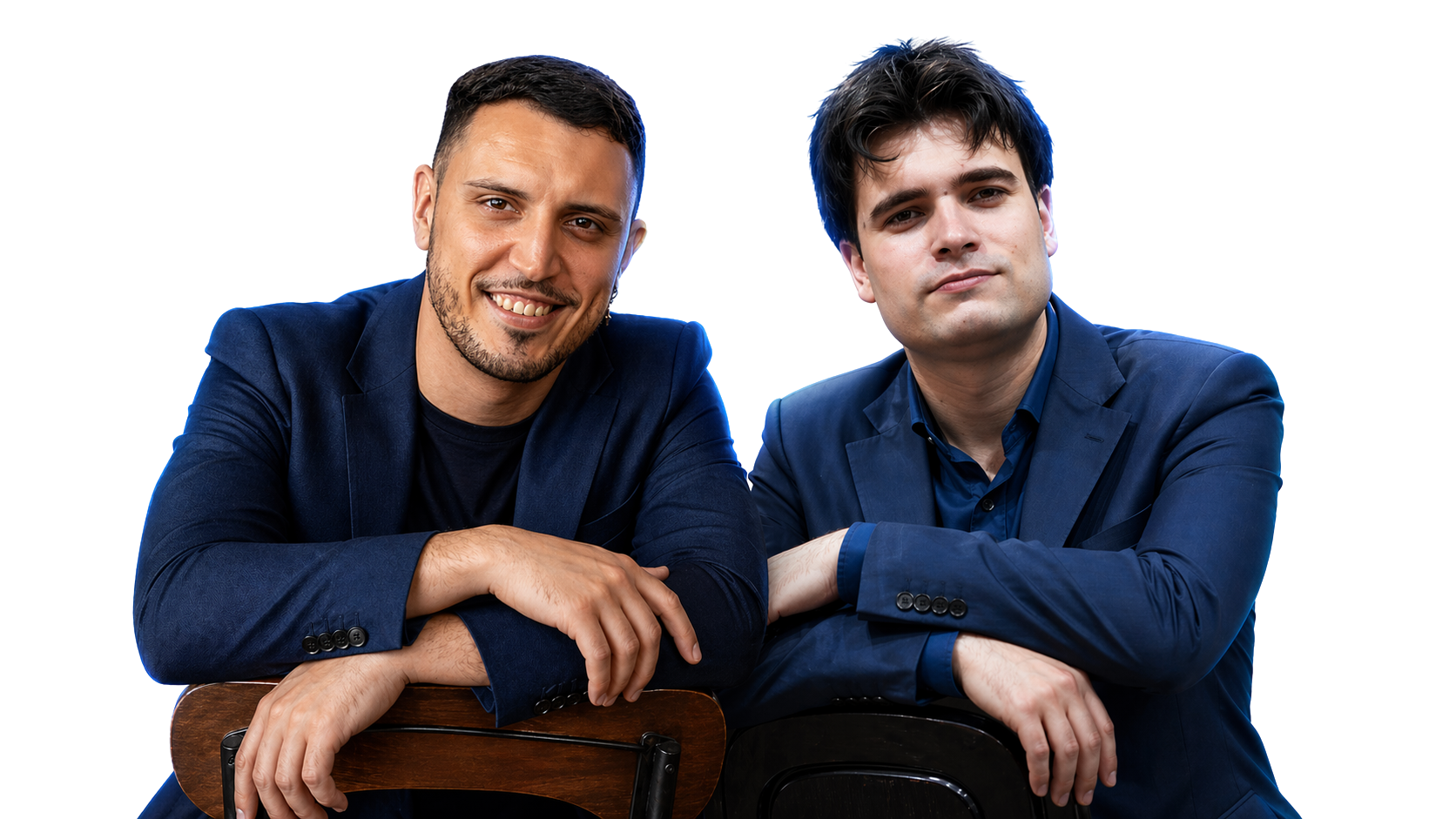 Joel y Lluc, equipo de Aurea Systems